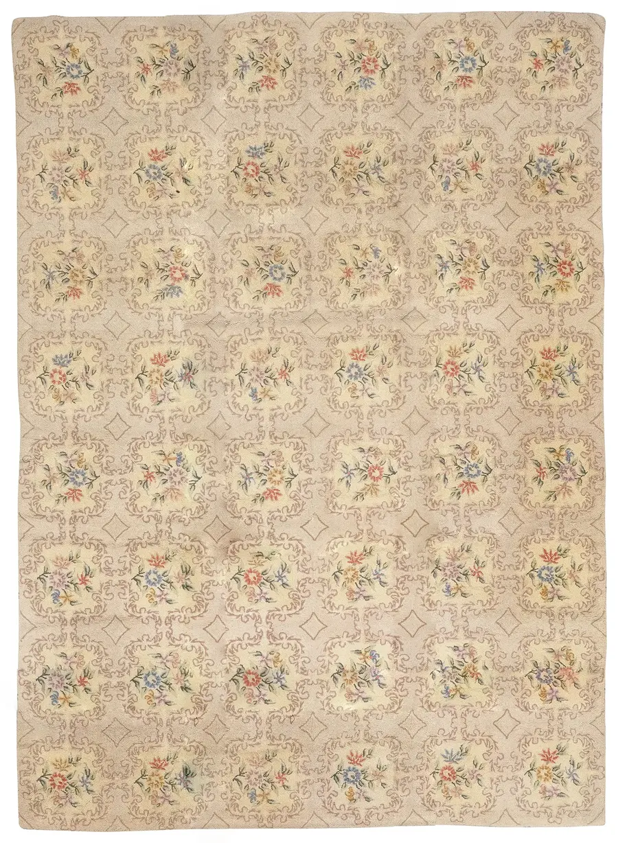 Chinese hook rug